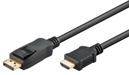 GOOBAY καλώδιο DisplayPort σε HDMI, 4K/30Hz, 2m, μαύρο