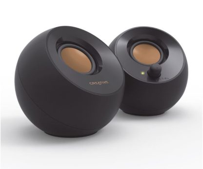 Ηχεία Υπολογιστή Stereo CREATIVE Speaker Wired 2.0 Pebble Black