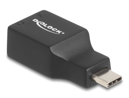 DELOCK εξωτερική κάρτα ήχου, 2x 3.5mm, USB-C σύνδεση, μαύρη - Image 4