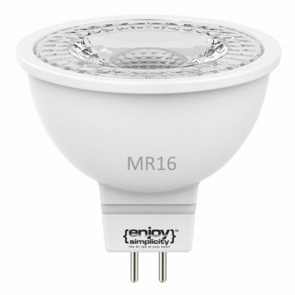 Λάμπα LED MR16 12V 3.1W 370LM 36° 2700K Θερμό Λευκό {enjoysimplicity}™