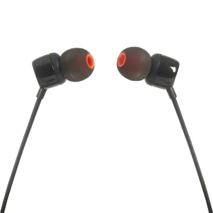 Hands Free JBL Tune 160 In-ear 3.5mm 9mm Dynamic Driver Pure Bass Sound με Μικρόφωνο JBLT160BK Μαύρο - Image 4