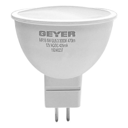 Λάμπα LED MR16 5W GU5.3 3000K 470lm GEYER - Image 2